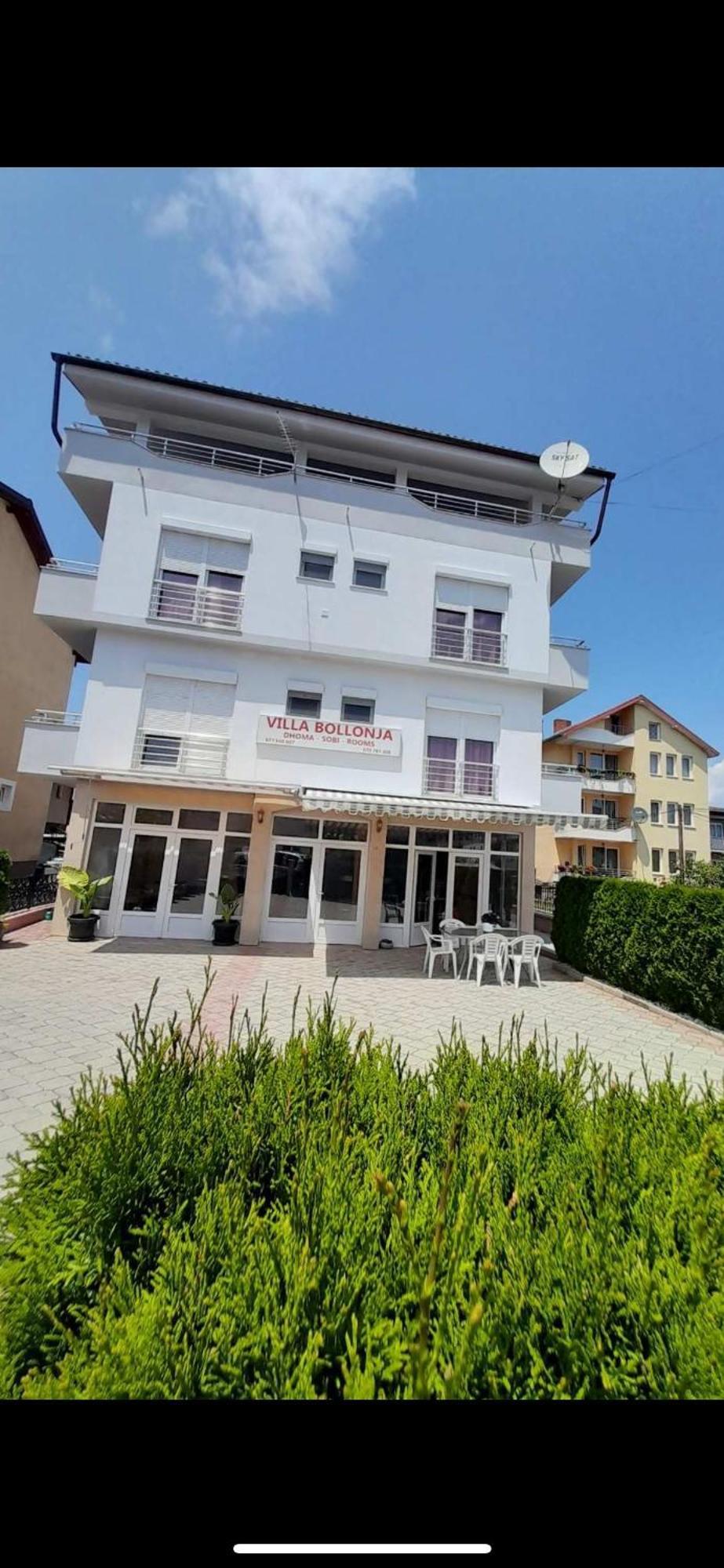 Vila Bolonja Hotell Struga Eksteriør bilde