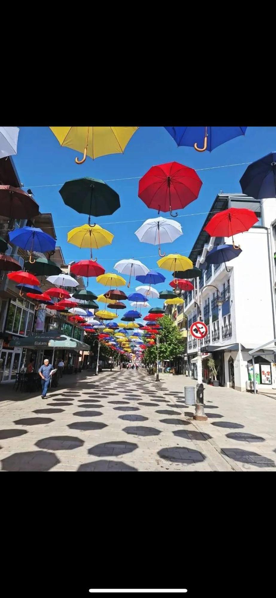 Vila Bolonja Hotell Struga Eksteriør bilde